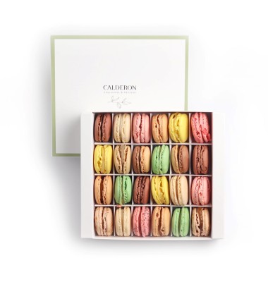 Coffret 24 macarons