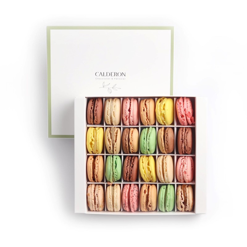Coffret 24 macarons