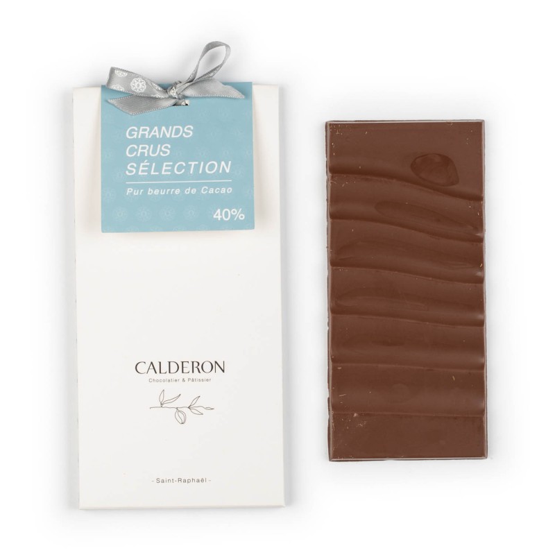 Tablette chocolat lait 40%
